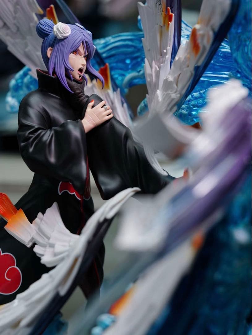 うちはオビトVS小南　フィギュア　ナルト疾風伝　NARUTO　ガレージキット