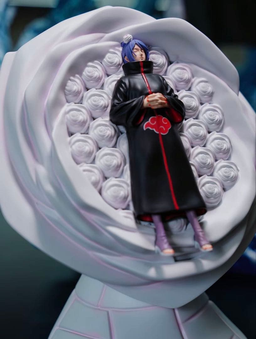 うちはオビトVS小南　フィギュア　ナルト疾風伝　NARUTO　ガレージキット