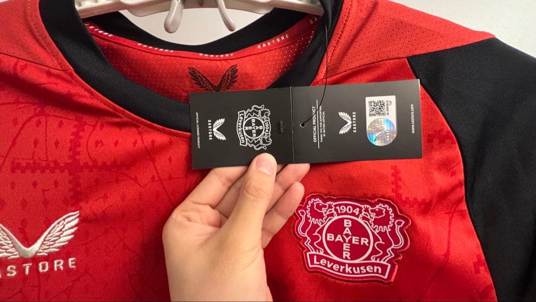 【値下げ可／タグ付】　日本未発売　 レバークーゼン ユニフォーム　ヴィルツ XL