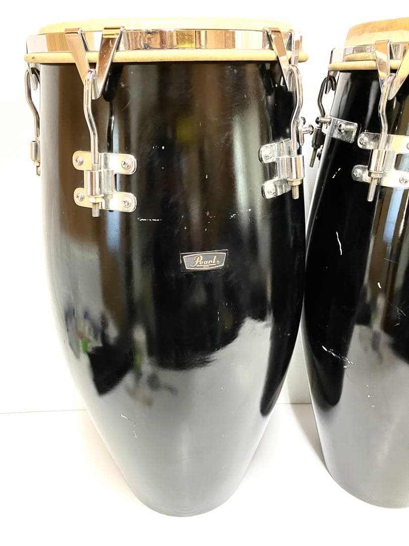 Pearl パール◆コンガ ペア 2本セット 民族楽器 打楽器 パーカッション