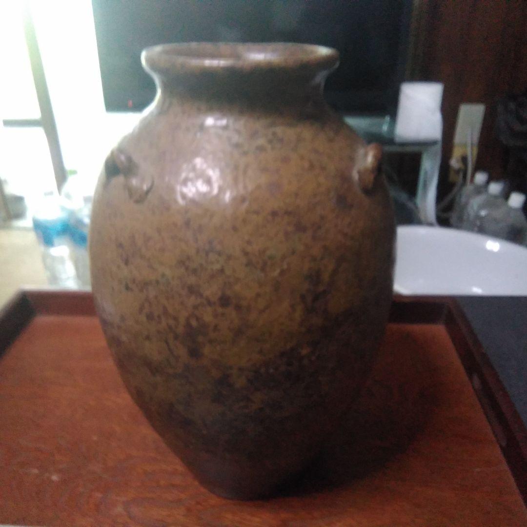 壺　花瓶　備前焼