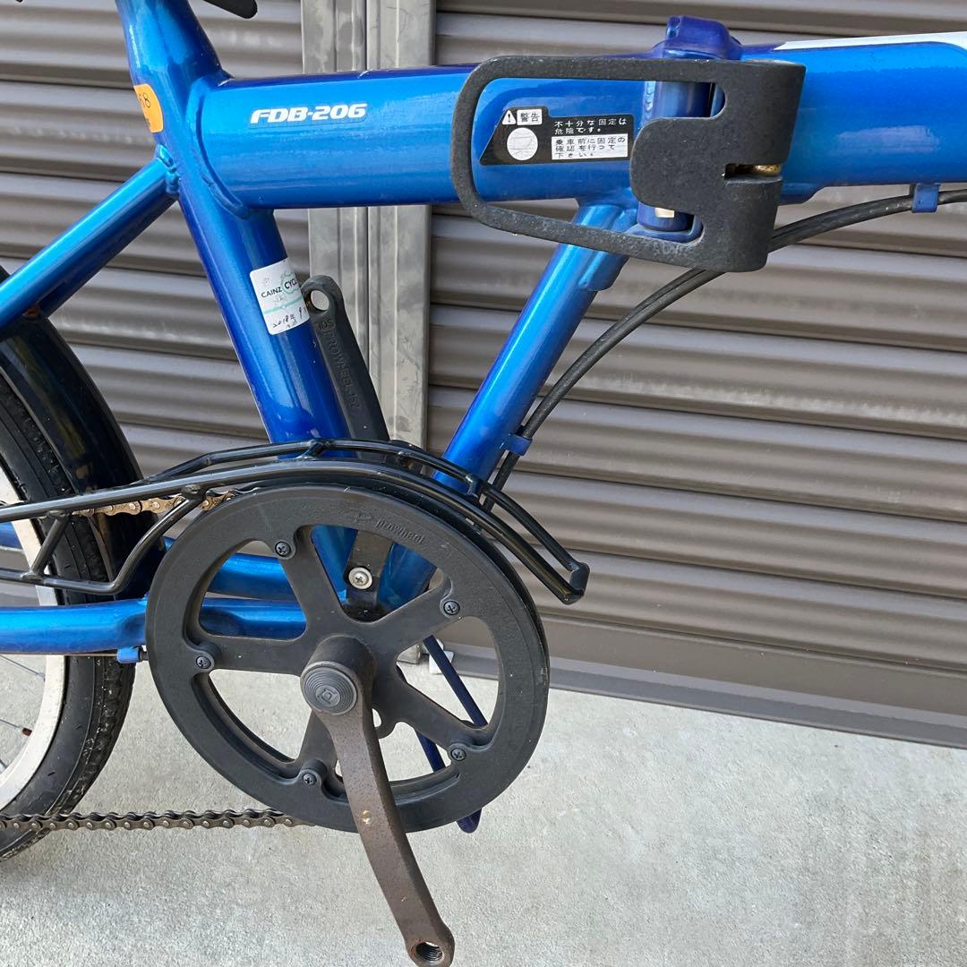 ★⭐︎★⭐︎★前橋市引き取り限定 折りたたみ自転車￼￼ 20インチ ブルー
