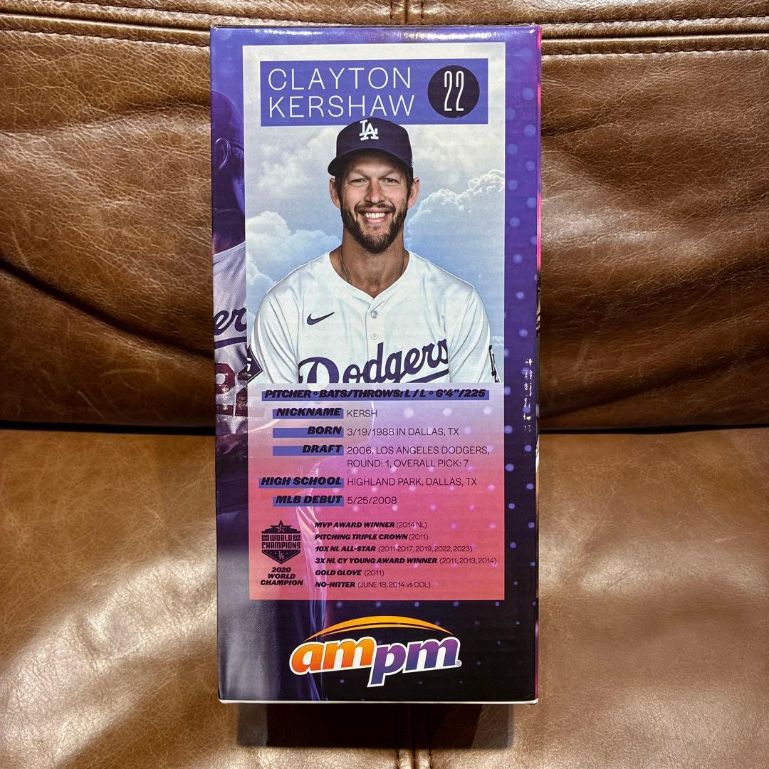 新品未開封 クレイトン カーショウ ボブルヘッド ロサンゼルスドジャース MLB