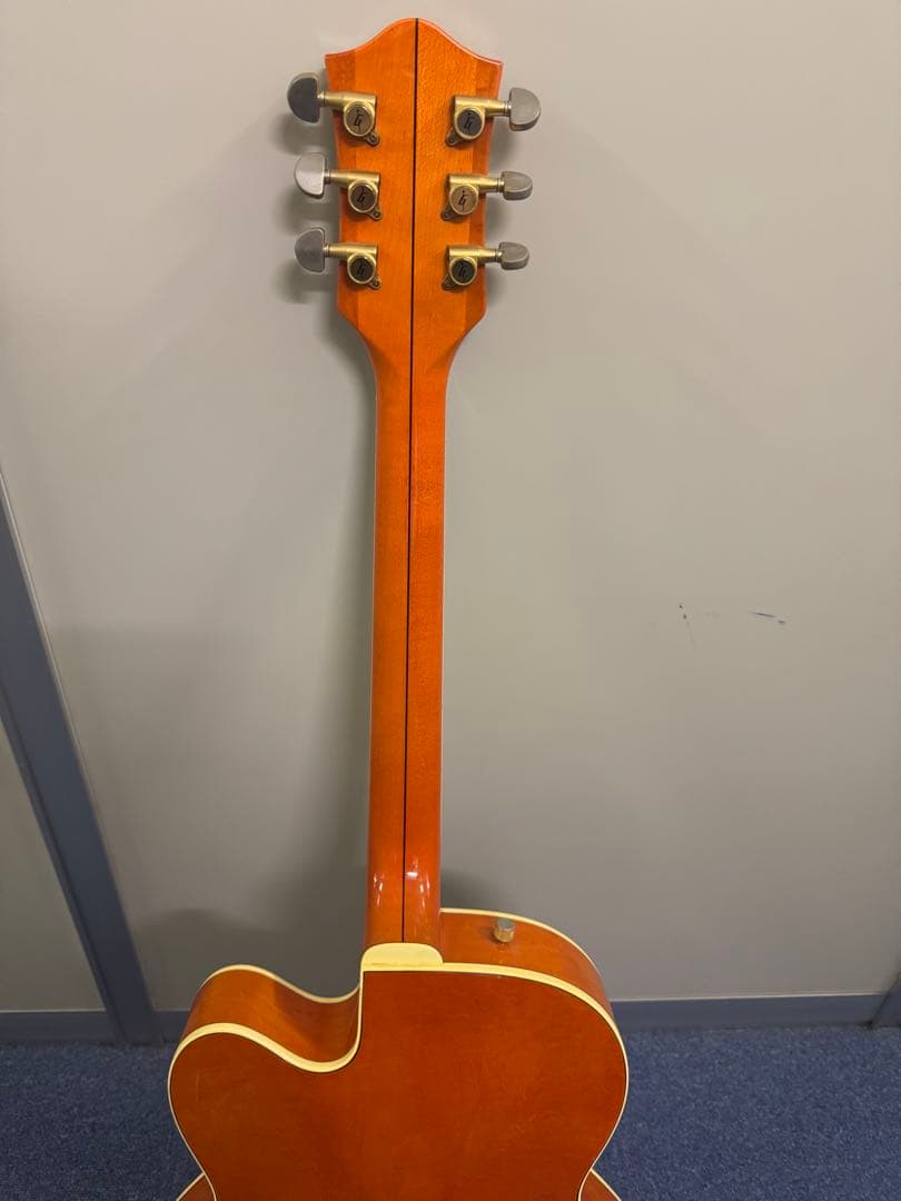 Gretsch エレキギター オレンジ Fホール ハードケース付き