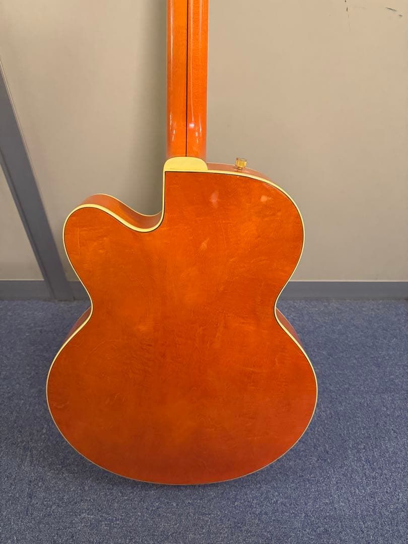 Gretsch エレキギター オレンジ Fホール ハードケース付き