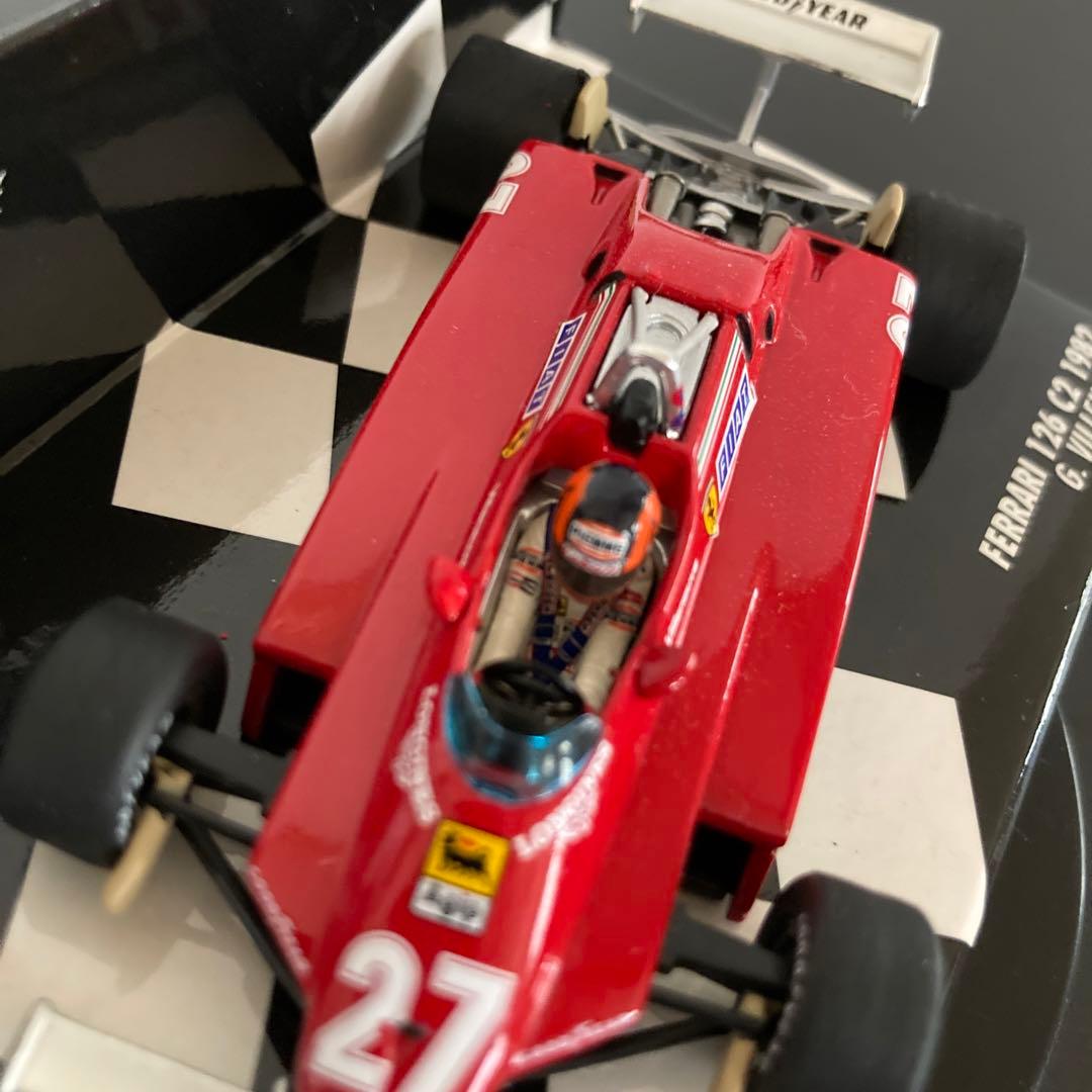 ミニチャンプス F1 フェラーリ 126C ビル ジルヌーブ