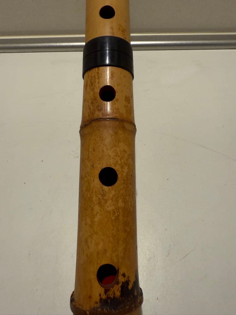 尺八 都山流 在銘 男山 全長55㎝ 和楽器