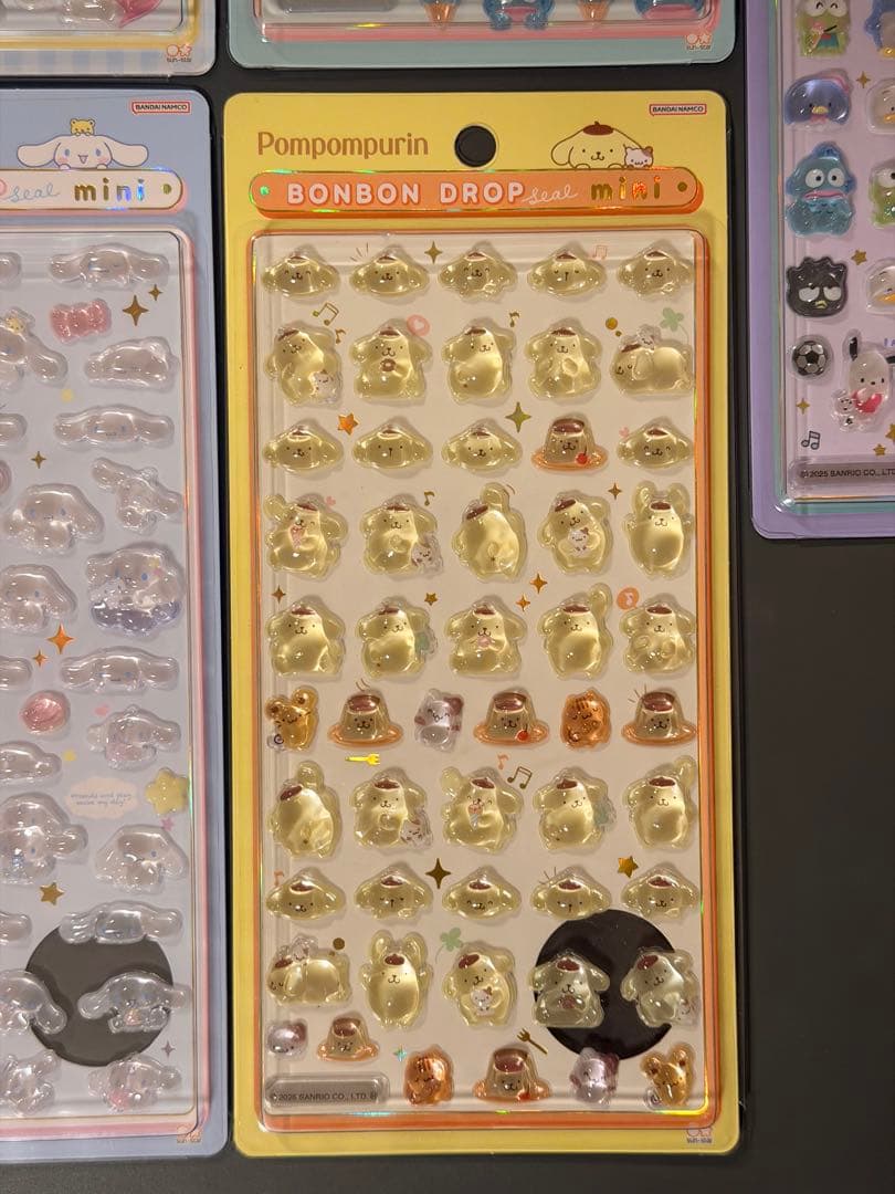 【国内正規品】 サンリオ ボンボンドロップシール 第2弾＋mini
