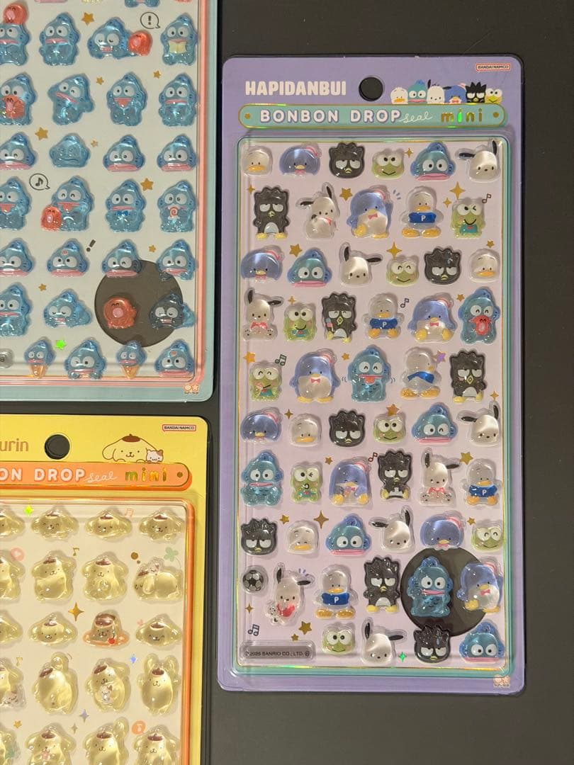 【国内正規品】 サンリオ ボンボンドロップシール 第2弾＋mini