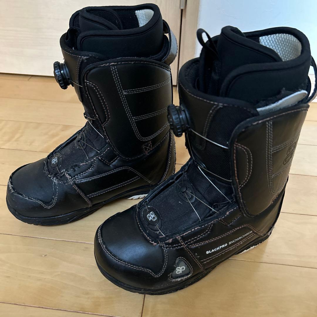 スノーボードブーツ　ブラックプロ　２５センチ