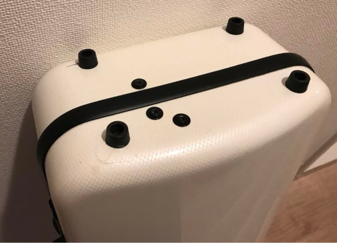 バイオリン ケース　ホワイト系　カーボンマック　白　(ケースのみ)