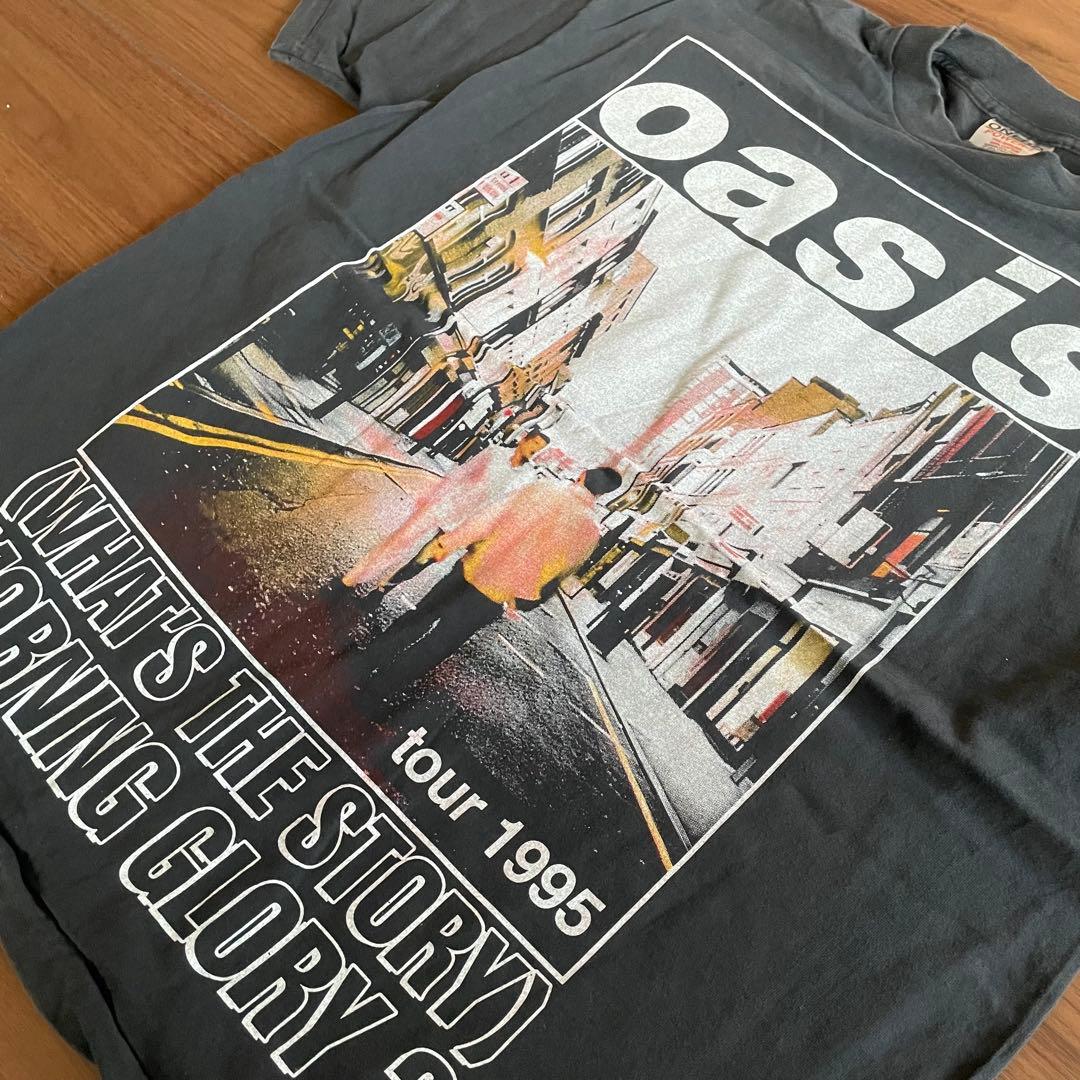 1995ツアーT【oasis/オアシス】XL/バンドTシャツ/ロックT/古着