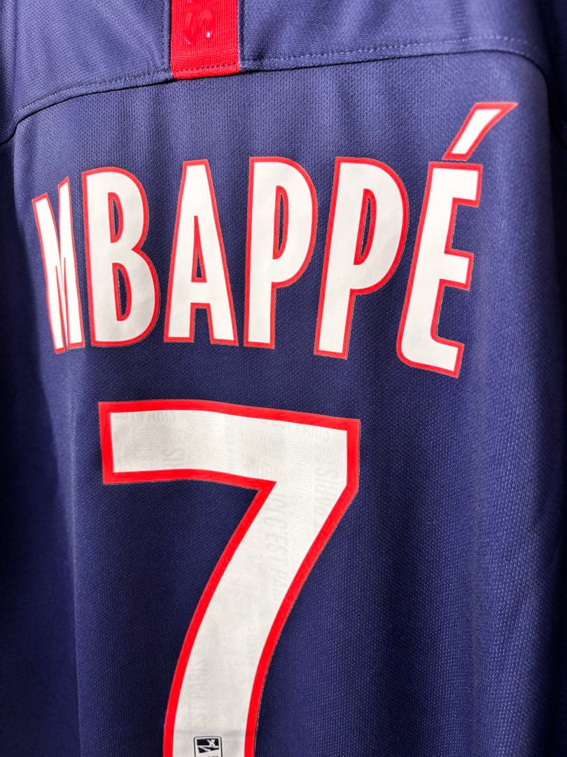 Nike パリ・サンジェルマン MBAPPÉ 7 2019年　ユニフォーム