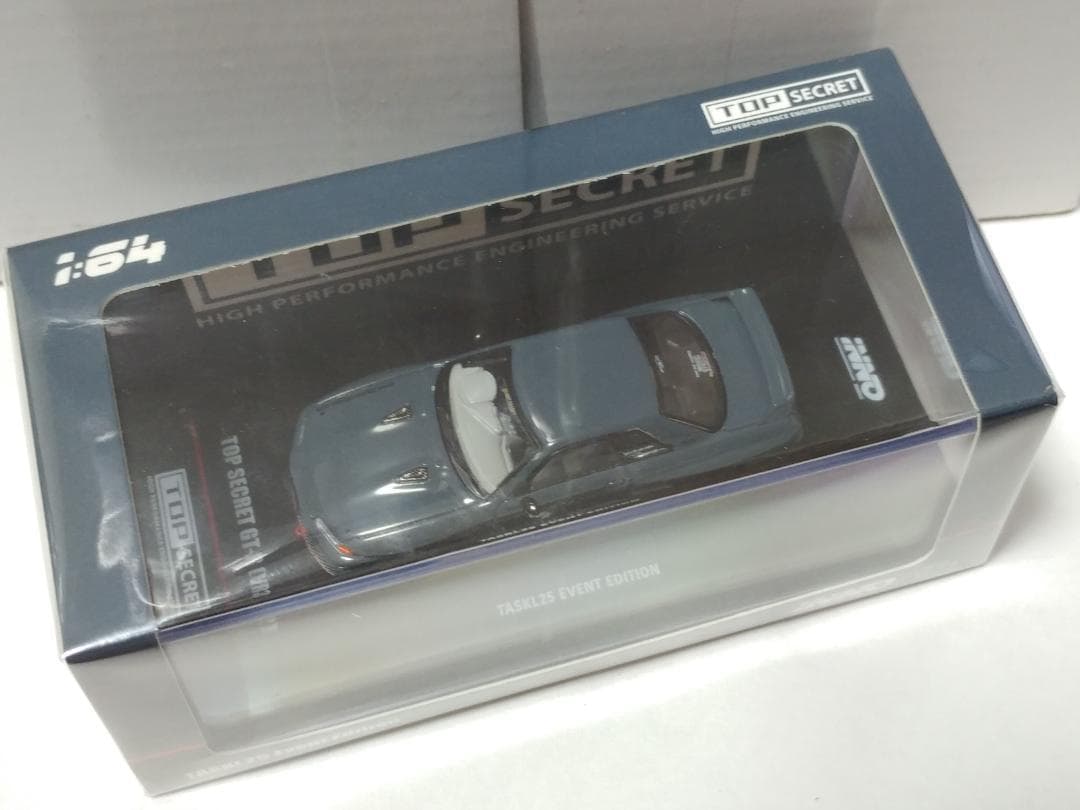 イノモデル 1/64 日産 スカイライン GT-R R32 トップシーク グレー