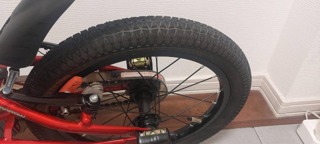 【引取推奨・発送も可能】d-bike MASTER+ 16インチ 赤 レッド