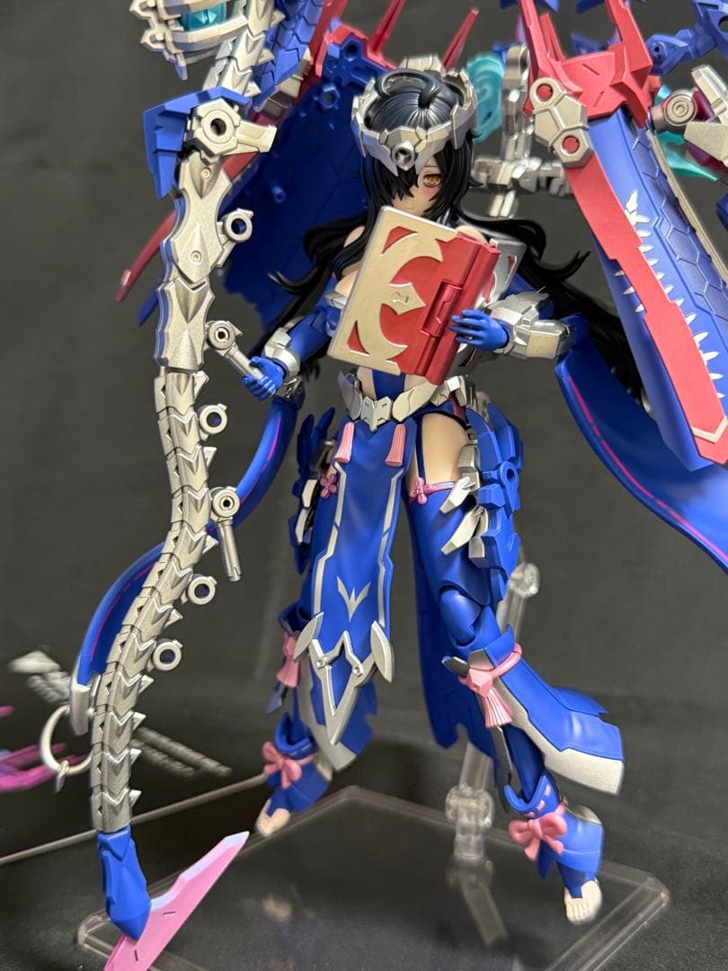 メガミデバイス 皇巫 ツクヨミ レガリア コトブキヤ 全塗装 完成品