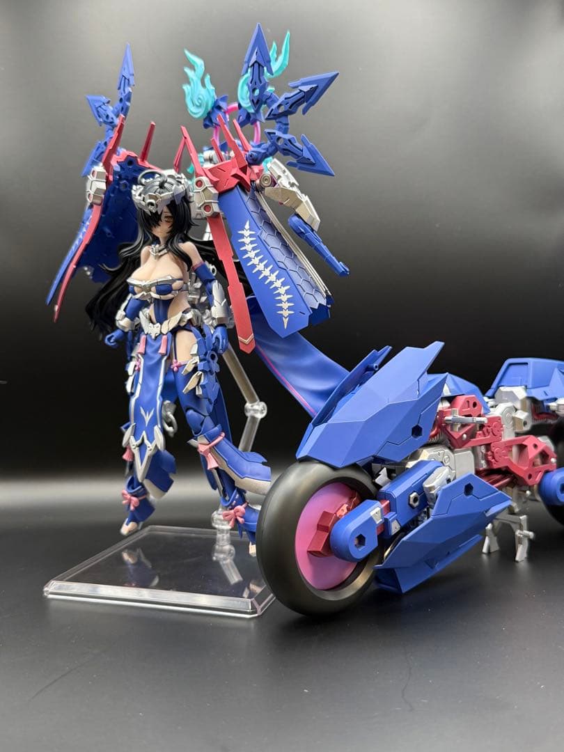 メガミデバイス 皇巫 ツクヨミ レガリア コトブキヤ 全塗装 完成品