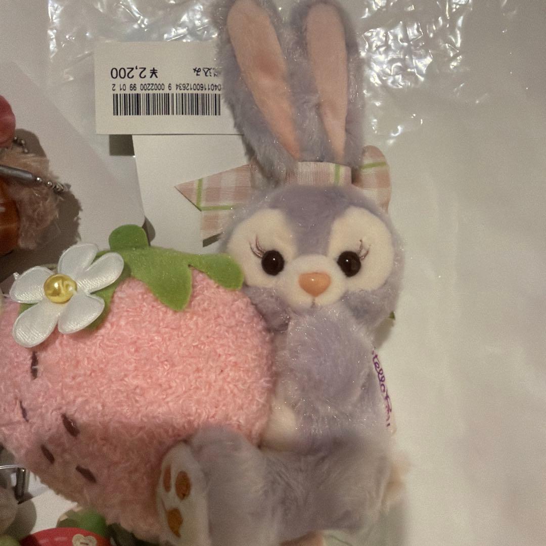 顔厳選　新品未使用ハートフェルトストロベリーギフト ぬいぐるみチャーム7体セット