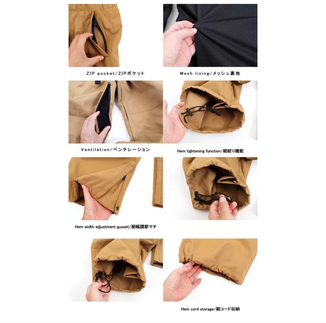 HIMANI スノーボード用カーゴパンツ M ユニセックス snj-470-c