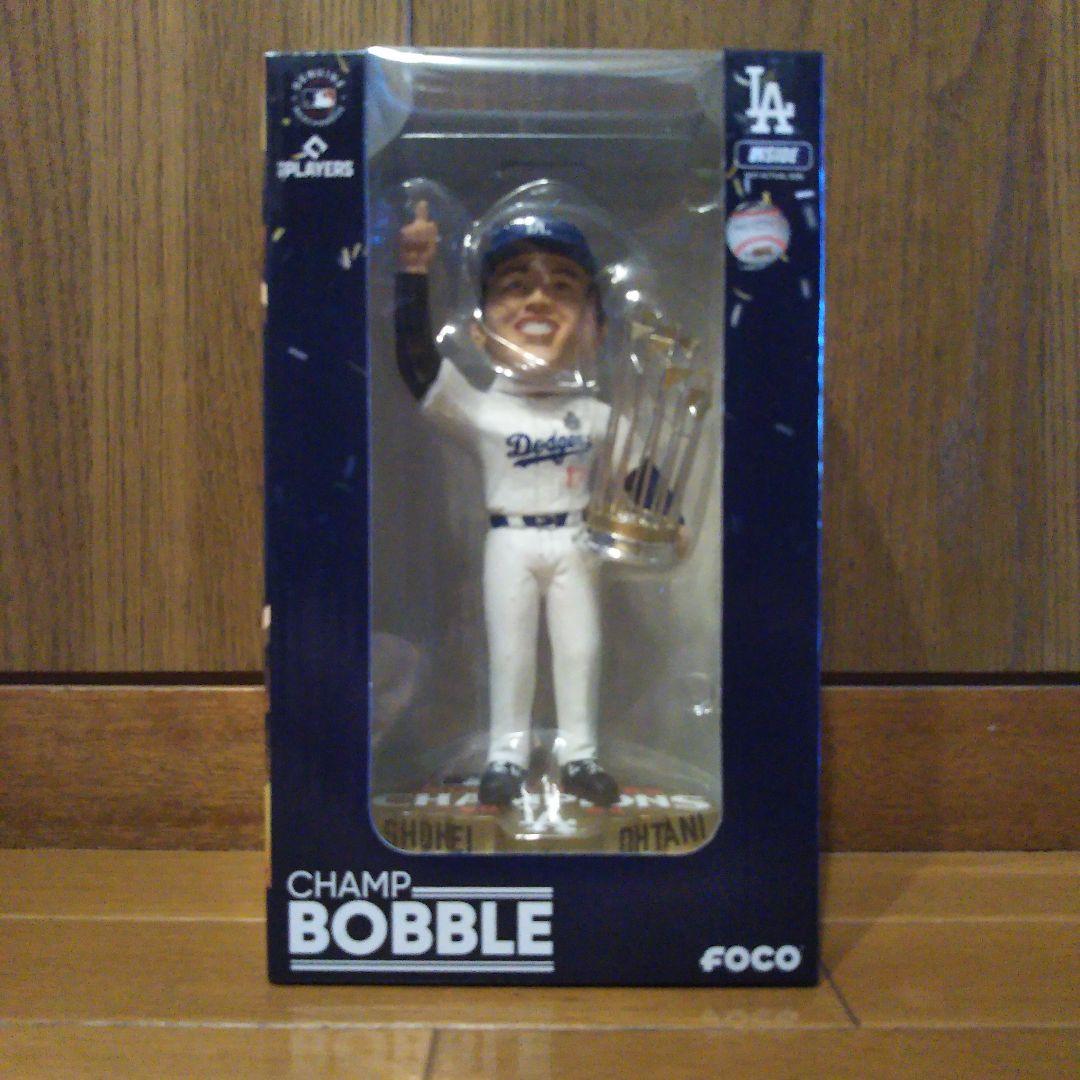 【新品】大谷翔平　2024WSチャンピオン ボブルヘッド　金台座！