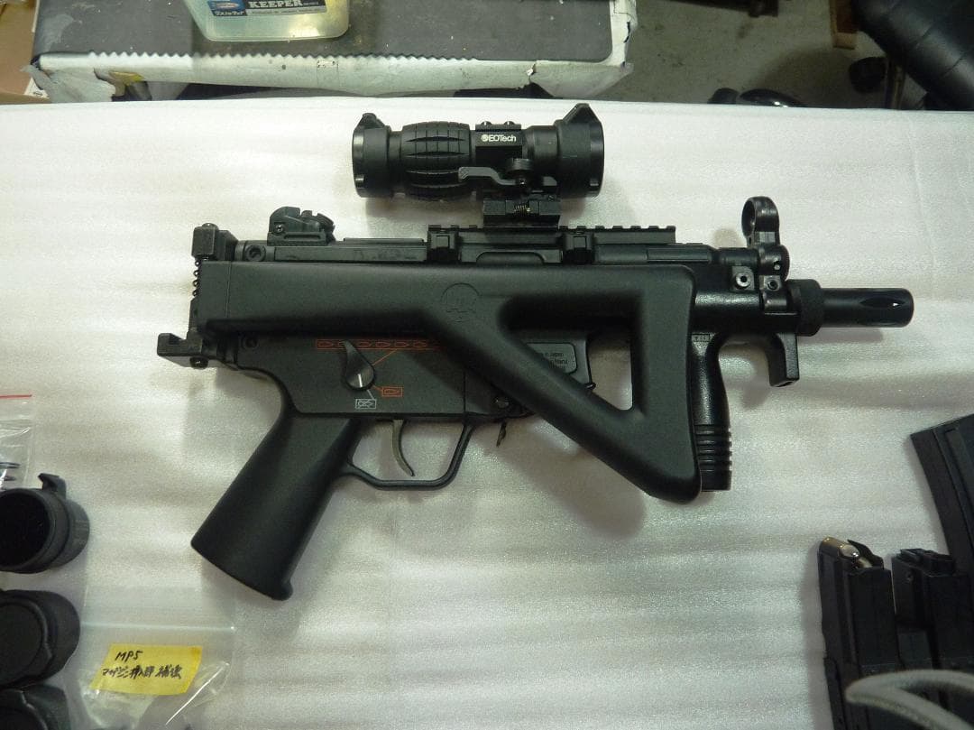 キンタケ　東京マルイ MP5K Kurz スコープ付 一応ジャンクです