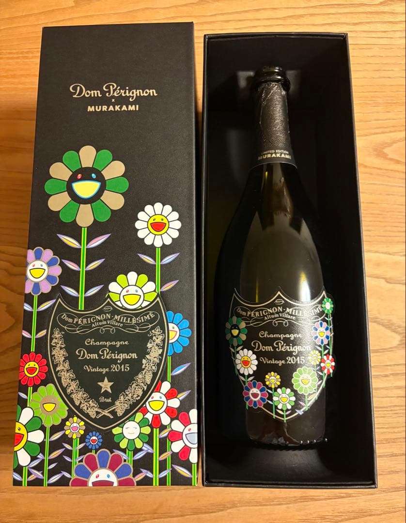 Dom Pérignon Vintage 2015 村上隆デザイン空瓶