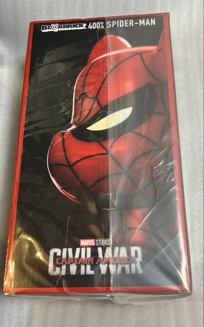 新品未開封BE@RBRICK ラストワン400% スパイダーマン　マーベル　くじ