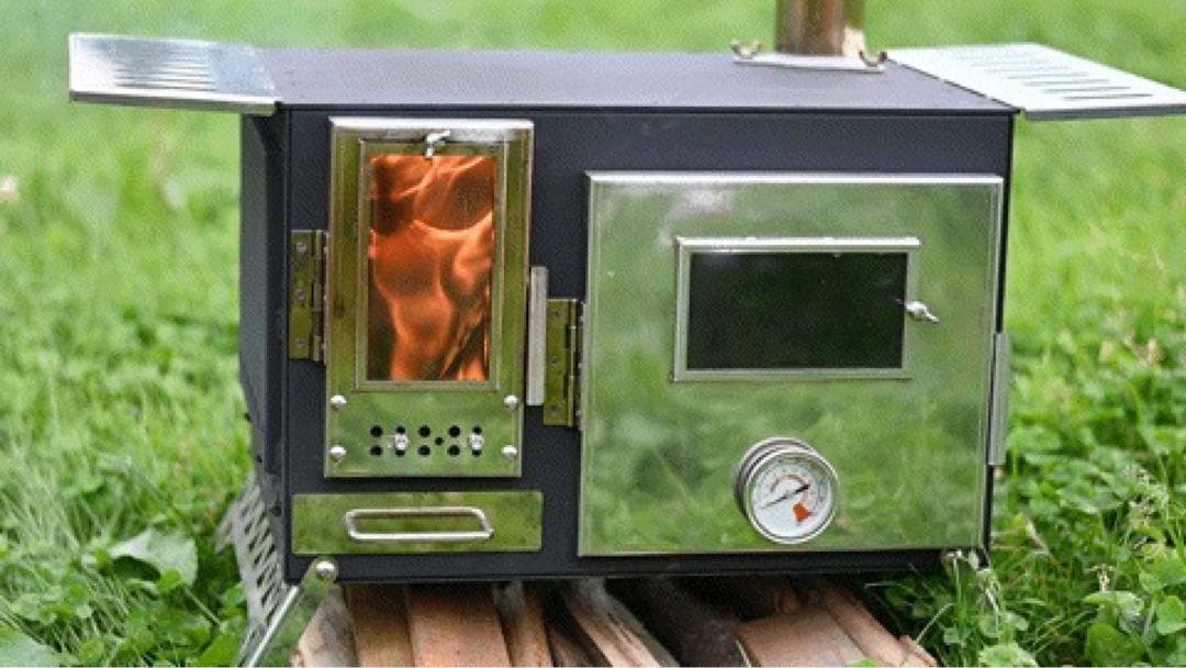 F&C フルセット オーブン一体型薪ストーブ STOVEN 二次燃焼機構搭載