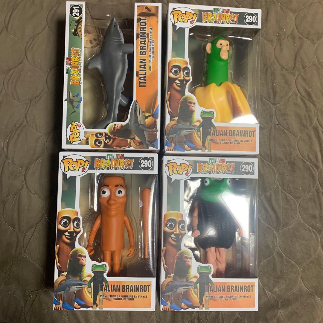 レア★イタリアンブレインロット フィギュア　4種セット