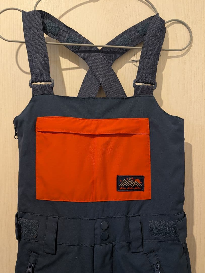 QUIKSILVER子ども用スノーボードウェア上下セット　ビブパン　サイズXS