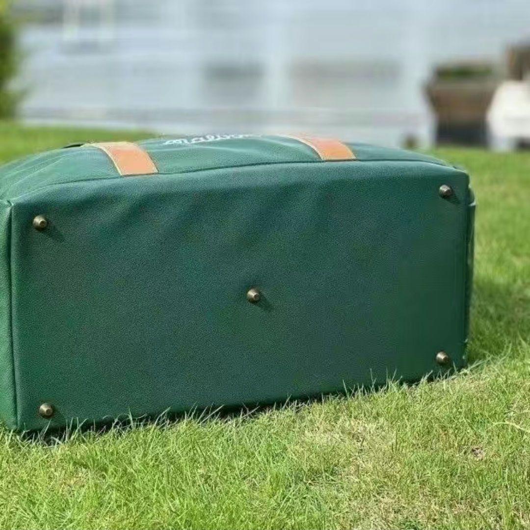 マルボンゴルフ ボストンバッグ ラウンドバッグ 軽量 グリーン/ホワイト選べる