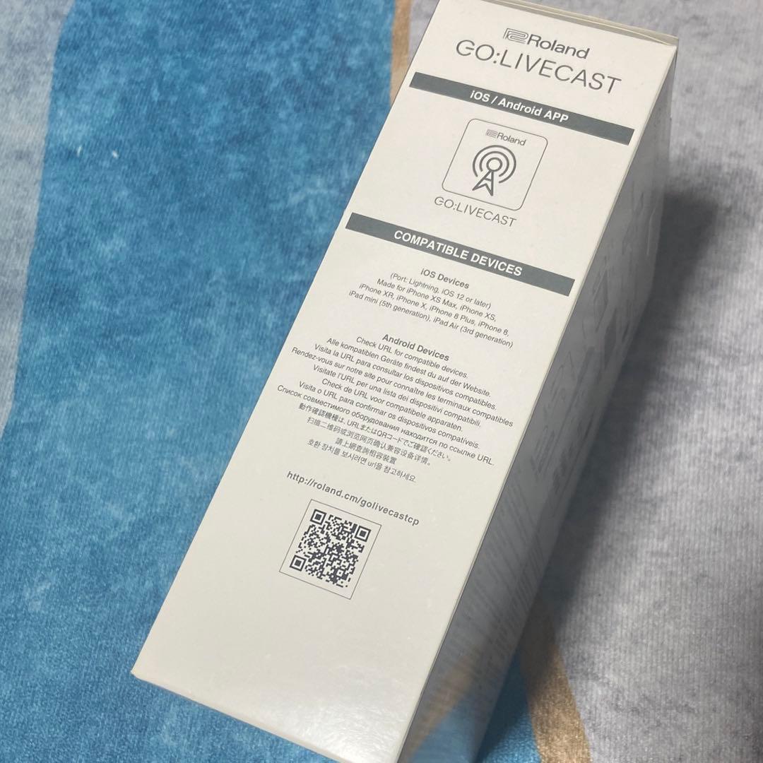 【送料込】新品未開封 Roland スマホ配信 GO:LIVECAST