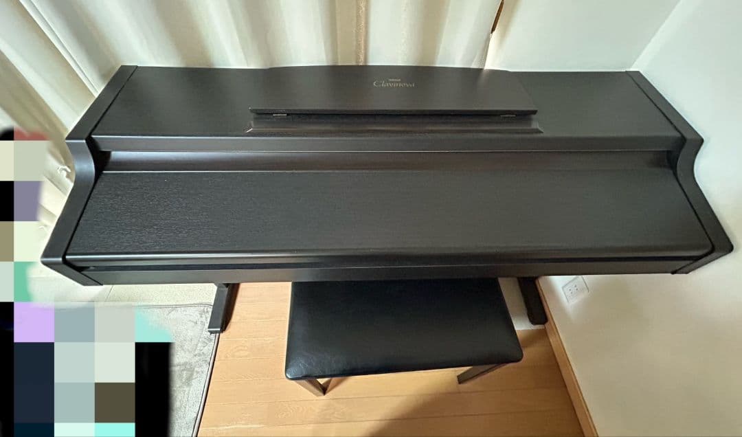 ヤマハClavinova 黒 デジタルピアノ 88鍵 3ペダル