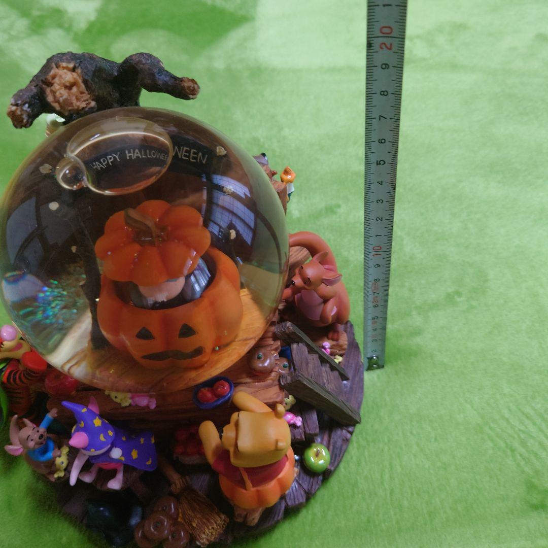 スノードーム　ディズニー　イーヨー　プーさん　ハロウィン　オルゴール付き