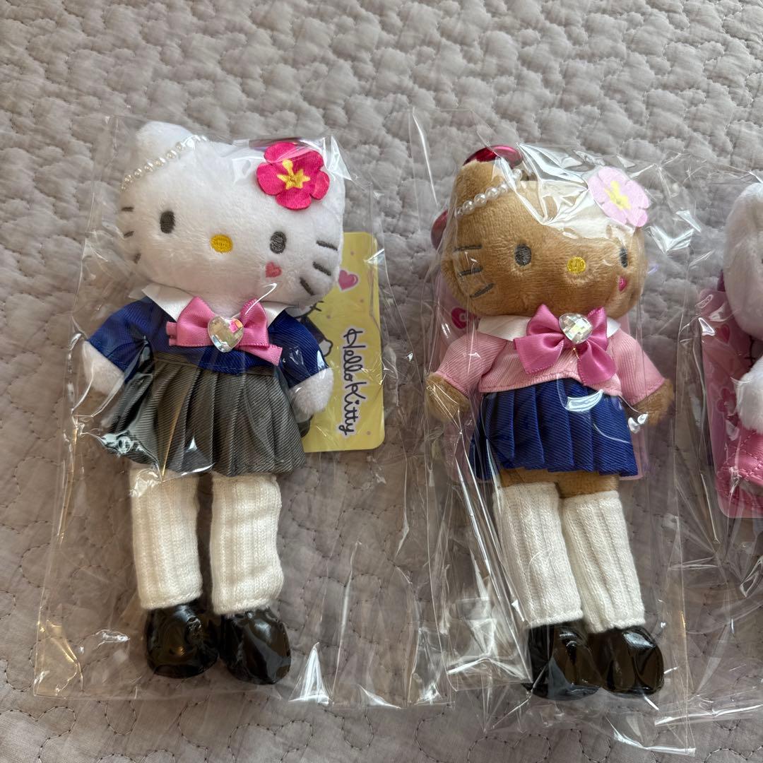 ハローキティ　スタイルアップマスコット4体セット