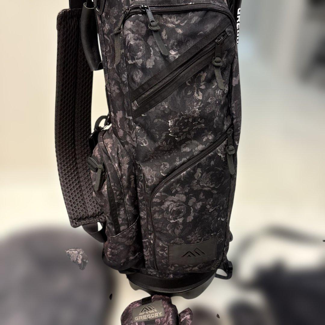 GREGORY ゴルフキャディバッグ ブラックタペストリー　ベッドカバー　セット