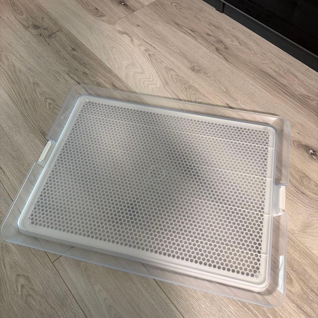 ボンビアルコン ペットレークリアメッシュ M ワイド トイレトレー 2点