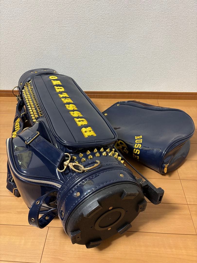 RUSSELUNO ラッセルノ スタンド式 キャディバッグ 6分割 美品 完売品