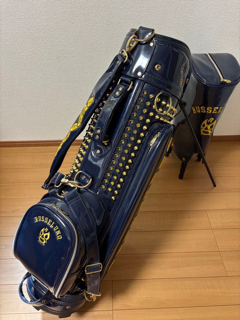RUSSELUNO ラッセルノ スタンド式 キャディバッグ 6分割 美品 完売品
