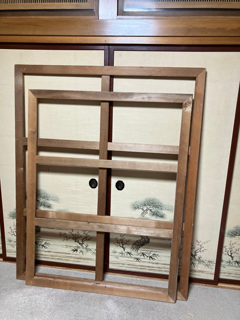 油絵木枠100号F,80号F2点中古の木枠です。