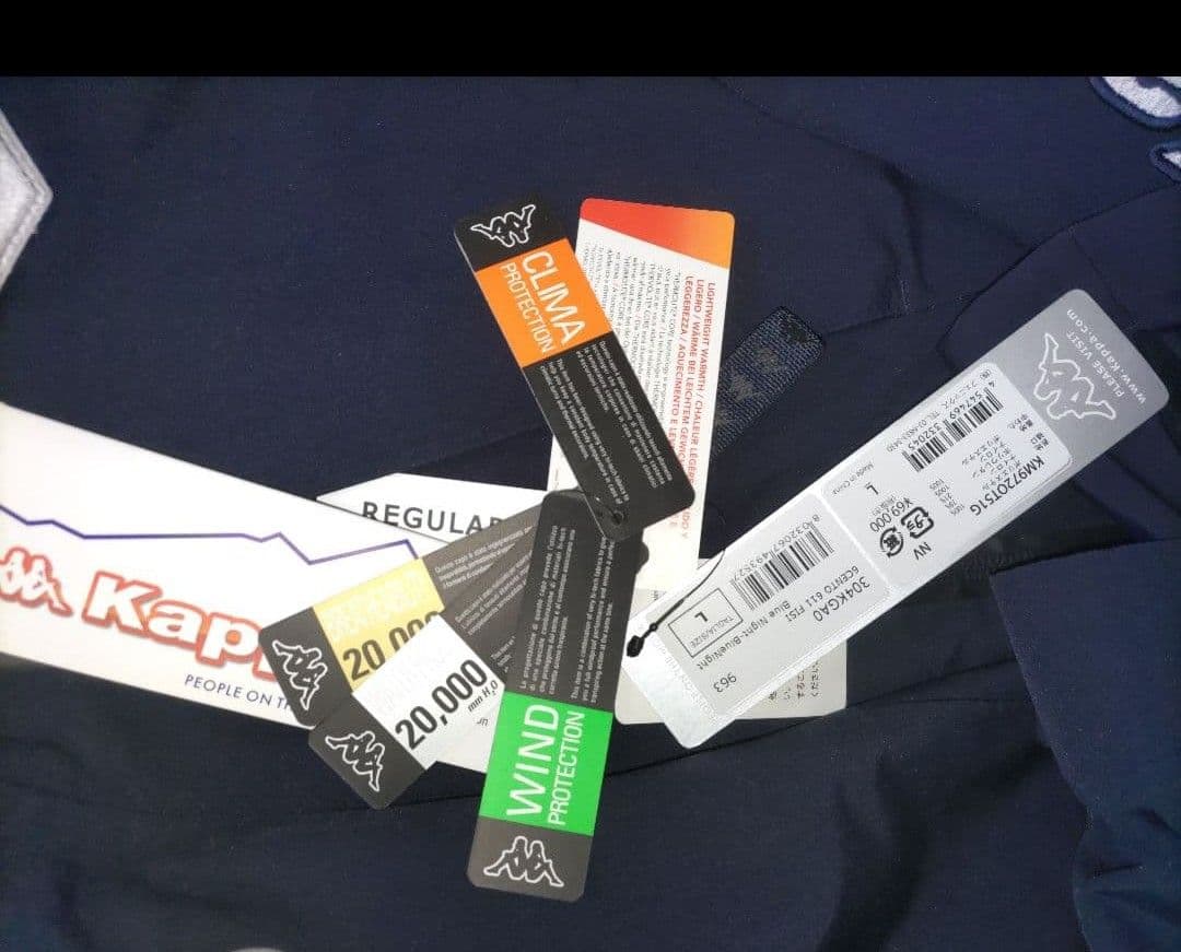新品タグ付き kappa カッパ イタリアチーム ウエア