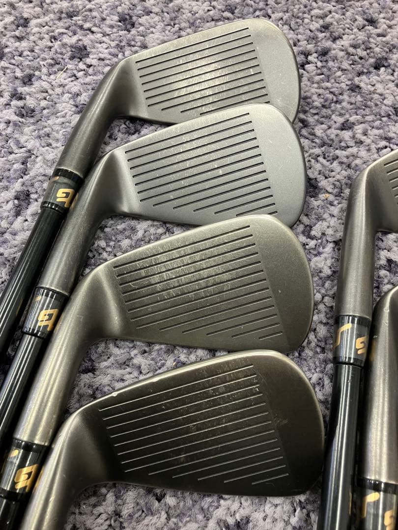 訳あり三浦技研CB-302 7本 5i〜G D/G105オニキスブラックS200