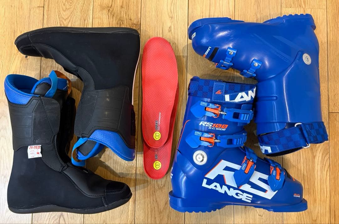 【LANGE 】RS 100 S.C WIDE 26-26.5 cmスキーブーツ