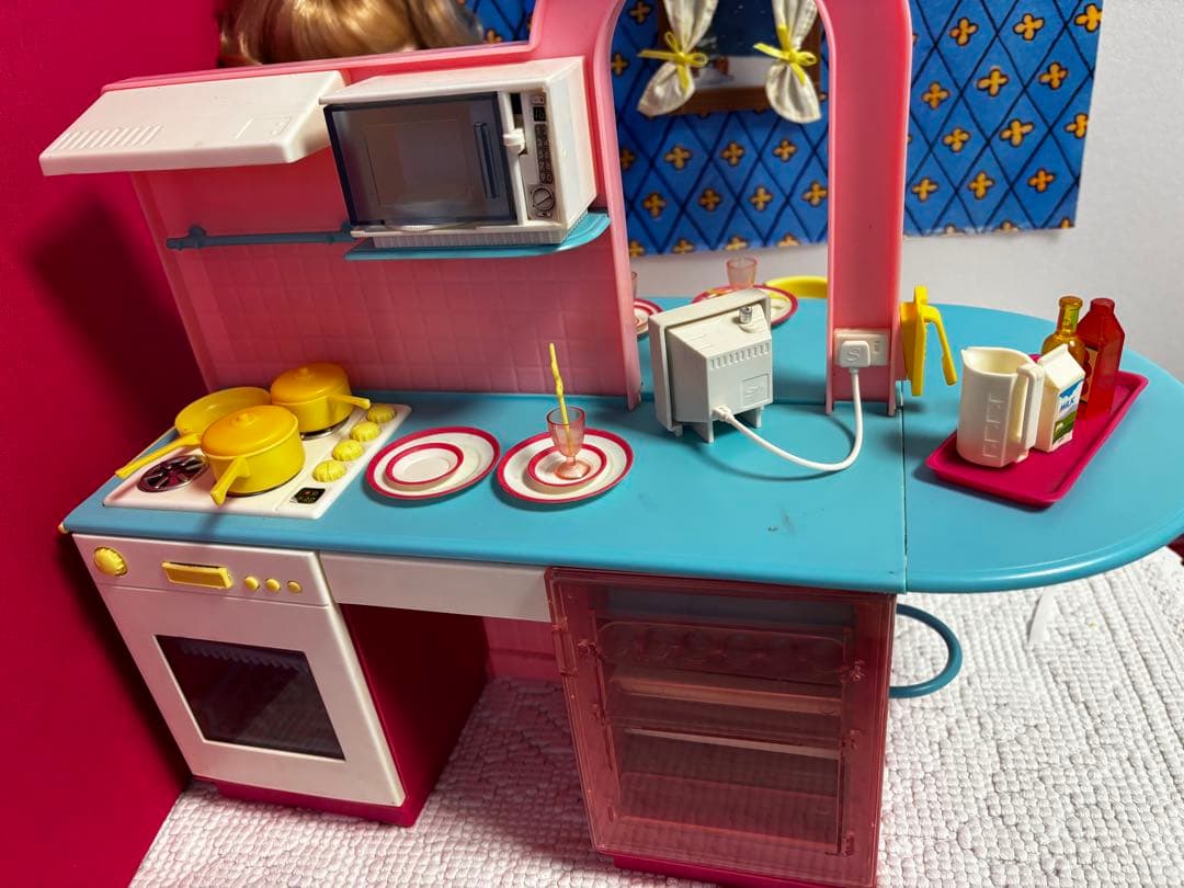 シンディちゃん キッチンカフェ 80年代ドールハウス ブライスにも1/6サイズ