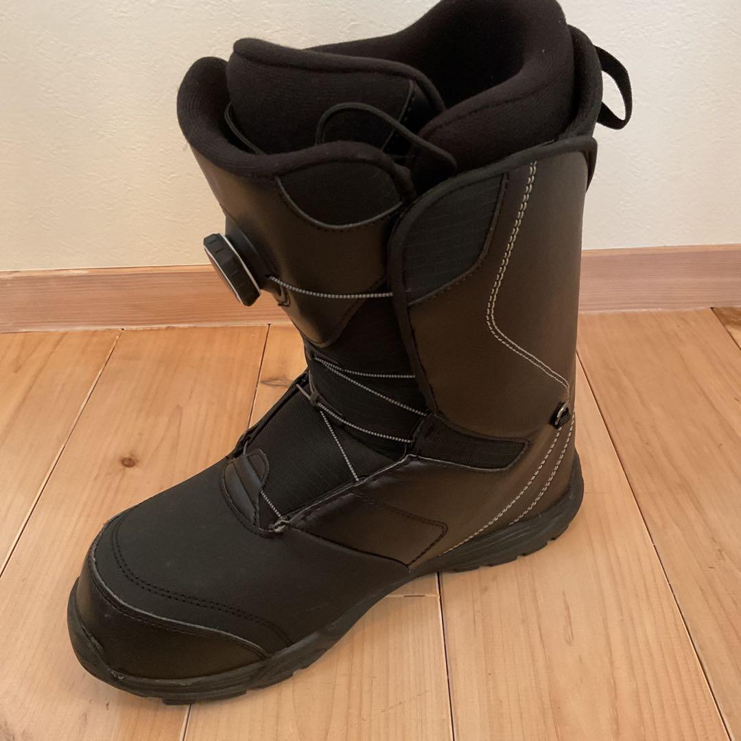 kissmark スノーボードブーツ BOAシステム ブラック/ホワイト27cm