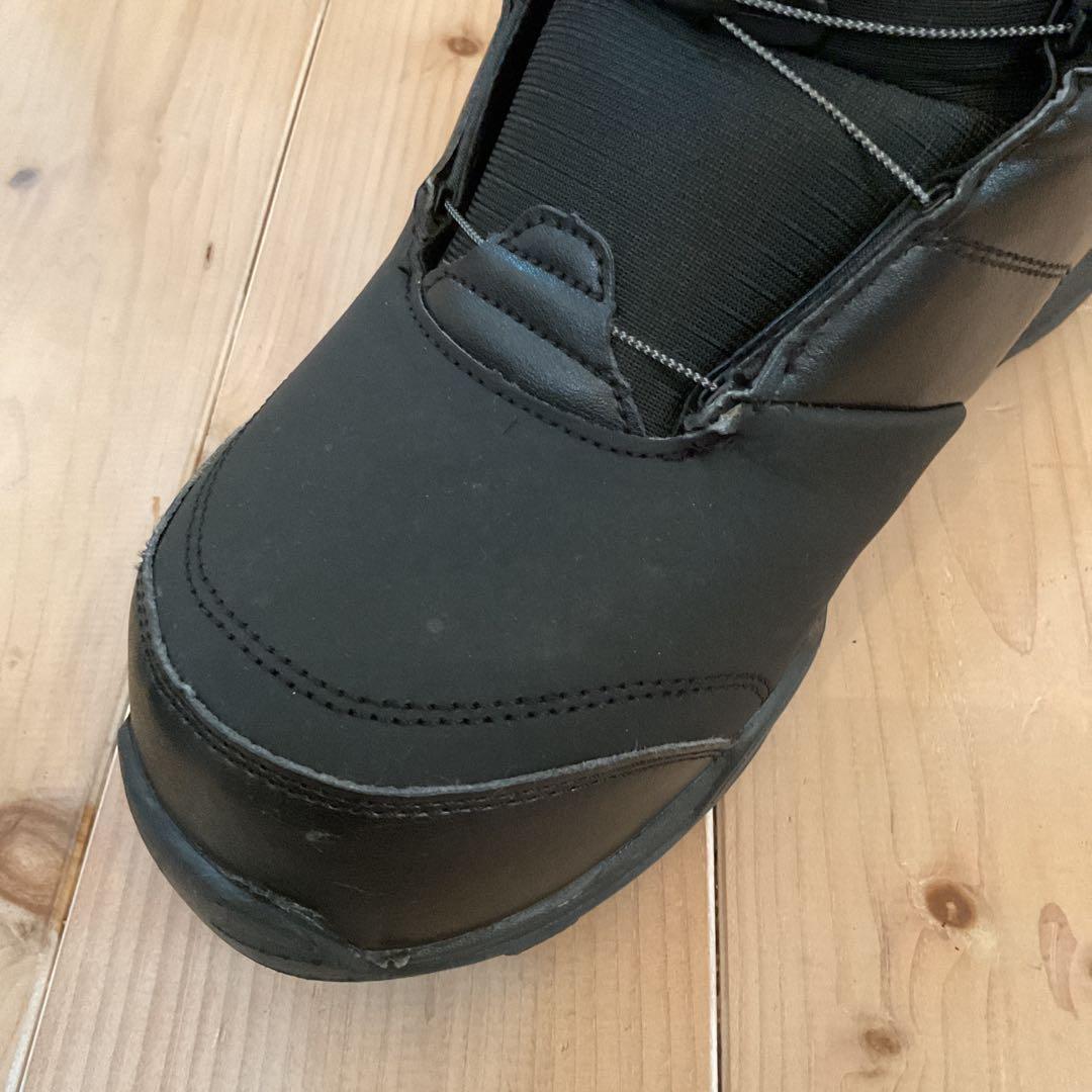 kissmark スノーボードブーツ BOAシステム ブラック/ホワイト27cm