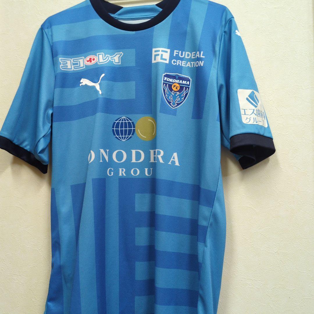 2024横浜FC ボニファイス選手 ホームユニフォーム Mサイズ