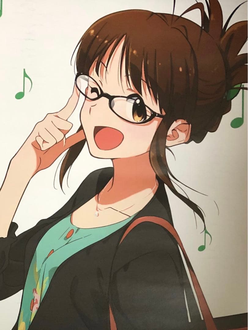 【非売品・超希少】如月千早 秋月律子 B2サイズ リバーシブル ポスター