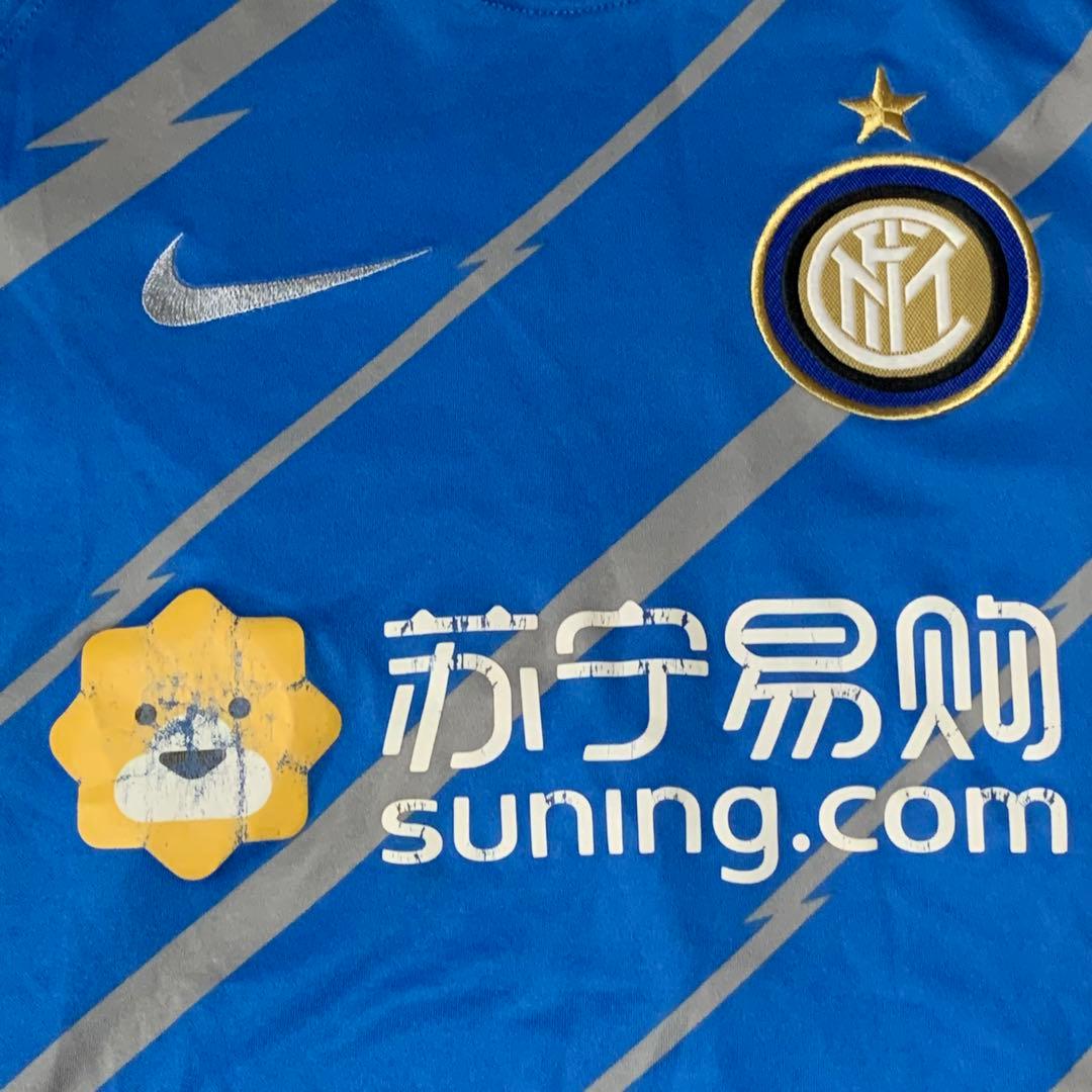 インテル 16/17シーズン　プラクティスシャツ　蘇寧グループマーキング付き