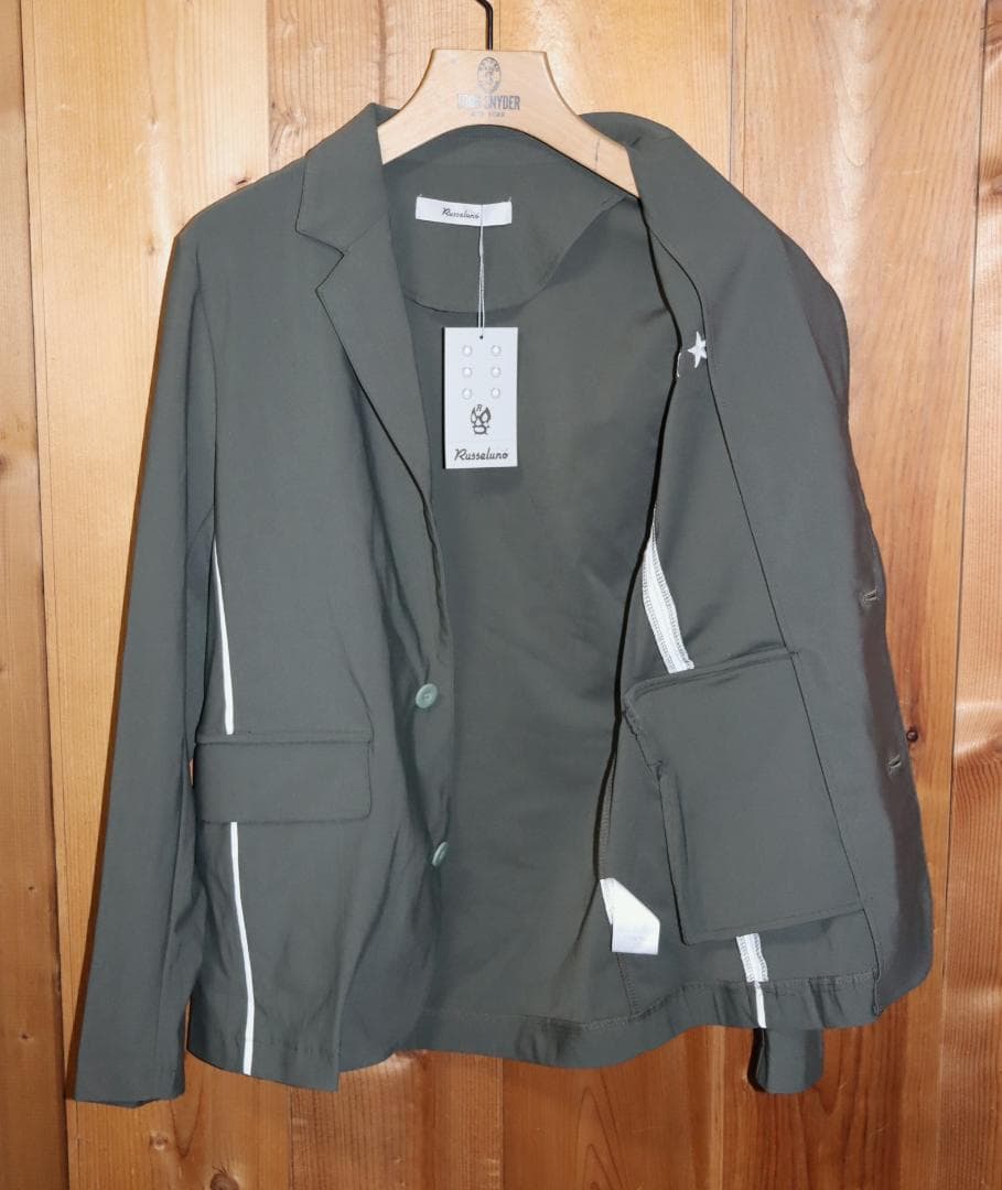 新品 ラッセルノ ストレッチ 2B テーラードジャケット (6/XLサイズ) Ⓗ